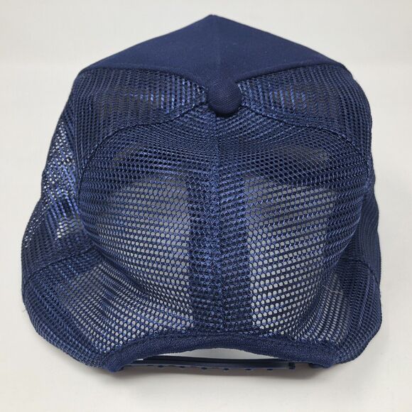 Vtg Diplomatic Telecommunications Service Hat Blue Snapback ATO GUAM US NTS - Picture 3 of 10